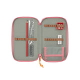 Lassig School Triple Pencil Case - Unique Pink