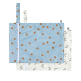 Lassig Wet Bag 2 pcs - Happy Rascals Smile Sky Blue