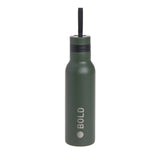 Lassig Double Walled Stainless Steel Bottle 500 ml - Bold Dark Olive