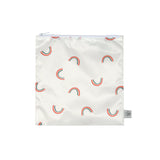 Lassig Snack Bag 2pcs - Happy Rascals Heart Lavender