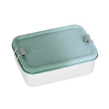 Lassig Stainless Steel Lunchbox - Solid Olive / Green