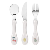 Lassig Cutlery 3pcs - Happy Fruits