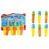 Mondo Diving Speedy Squid Toys - 6Pcs