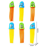 Mondo Diving Speedy Squid Toys - 6Pcs