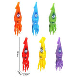 Mondo Diving Squid Toys - 6Pcs