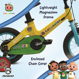 Mogoo Cocomelon Play Kids Magnesium Bike - 12" - Yellow