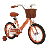 Mogoo Retro Kids Bike - 12" - Orange