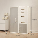 Lovely Baby Storage Cupboard - White