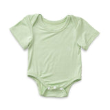 Anvi Baby Organic Bamboo Spandex Bodysuit - Light Mint