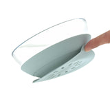 Lassig Dish Set Glass / Silicone - Blue
