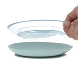 Lassig Dish Set Glass / Silicone - Blue