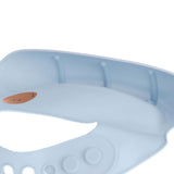 Lassig Silicone Bib - Happy Rascals Smile Sky Blue