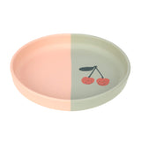 Lassig Silicone Plate - Happy Fruits Cherry