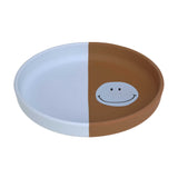 Lassig Silicone Plate - Happy Rascals Smile Sky Blue