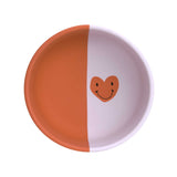 Lassig Silicone Bowl - Happy Rascals Heart Lavender