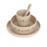 Lassig Dish Set PP / Cellulose - Happy Fruits Cherry