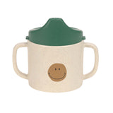 Lassig Sippy Cup PP / Cellulose - Happy Rascals Smile Green
