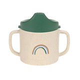 Lassig Sippy Cup PP / Cellulose - Happy Rascals Smile Green