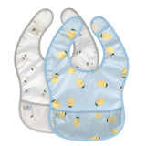Lassig Lightweight Bib 2 pcs - Happy Fruits Lemon