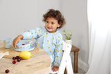 Lassig Long Sleeve Bib 2 pcs - Happy Rascals Heart Lavender