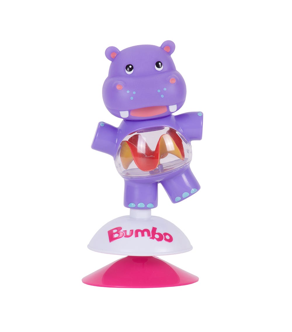 Bumbo Suction Toys - Hilda Hippo - Laadlee
