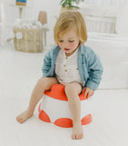 Bumbo Baby Potty Training Set - Coral - Laadlee