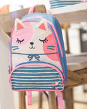Stephen Joseph Cat Sidekick Backpack 14Inch