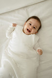 Anvi Baby Organic Bamboo Sleeping Bag - White