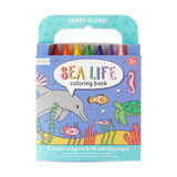 OOLY Carry Along Coloring Book - Sea Life - Laadlee