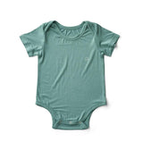 Anvi Baby Organic Bamboo Spandex Bodysuit - Soft Sage