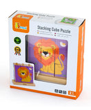 Viga Stacking Cube Puzzle - Wild Animals