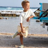 Lassig SPF Short Sleeve Rashguard - Sun Sea Salt