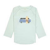 Lassig SPF Long Sleeve Baby Rashguard - Camper Sea Foam