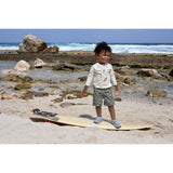 Lassig SPF Long Sleeve Rashguard - Surfboards Sea Salt