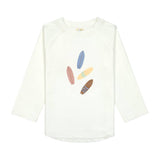 Lassig SPF Long Sleeve Rashguard - Surfboards Sea Salt