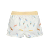 Lassig SPF Baby Boardie Shorts - Surfboards Sea Salt