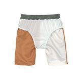 Lassig SPF Board Shorts - Sea Salt & Almond & Deep Olive