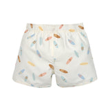 Lassig SPF Kids Boardie Shorts - Surfboards Sea Salt