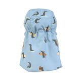Lassig SPF Sun Protection Flap Hat - Crocodile Sky Blue
