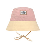 Lassig SPF Sun Protection Fishing Hat - Vanilla & Peach