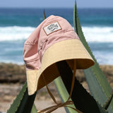 Lassig SPF Sun Protection Fishing Hat - Vanilla & Peach