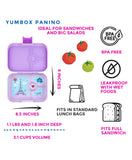 Yumbox 4 Compartment Lunch Box - Lila Purple