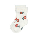 Lassig Terry Socks 3pcs - Cherry Peach Assorted