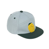 Lassig Skater Cap - Lemon Light Blue & Dark Green
