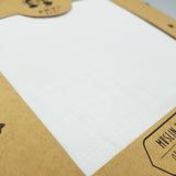 Anvi Baby Organic Bamboo Muslin Fitted Sheet - White Dreams