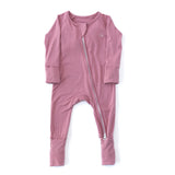 Anvi Baby Organic Zipper Sleepsuit - Lilac