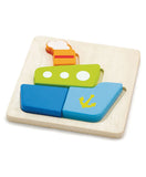 Viga Handy Block Puzzle - Boat