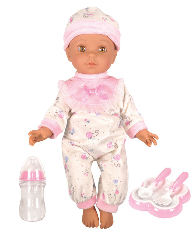 Lotus Lily & Lace -Baby 16" Soft-bodied Baby Doll – Hispanic - Laadlee