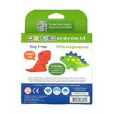 Ooly DIY Dino Air Dry Clay Kit -Pack Of 4
