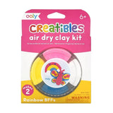 Ooly DIY Rainbow Air-Dry Clay Kit - Pack Of 4